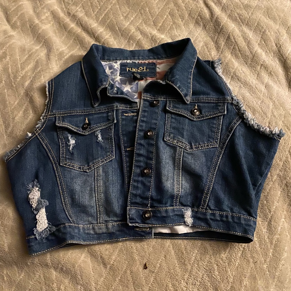 Rue21 Jean Vest XL